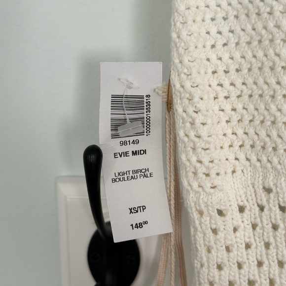 Aritzia Evie Crochet Knit Dress - Picture 3 of 7